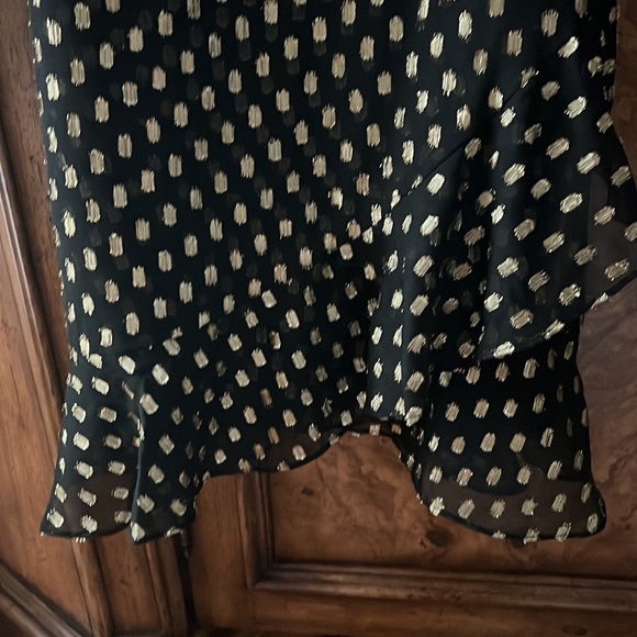 Banana Republic, black and gold cocktail dress - Picture 4 of 4